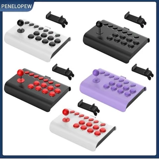 Pw Arcade Fight Stick Arcade Cần điều khiển chiến đấu trò chơi với chức năng Turbo Macro Tương thích với