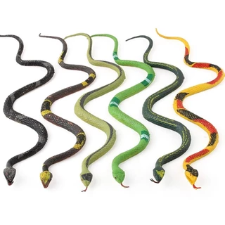 6 Trẻ Em Mô Phỏng Bò Động Vật Hoang Dã Mô Hình Tricky Python Lục Lạc Mô Hình Trẻ Em Mới Lạ Dễ Thương Đồ Chơi Rắn