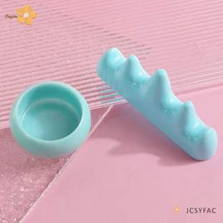 Babybless Nail Art Brush Cleaner Nhựa Giá Đỡ UV Acrylic Gel Bút Nồi Sữa Rửa Chén Cốc Rửa Bàn Chải Móng Tay Giá Đỡ Dụng Cụ Làm Móng Chuyên Nghiệp Mới