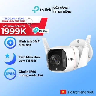 [Hỏa Tốc] Camera IP Wifi TP-Link Tapo C310 / C320WS / C120 Độ Phân Giải 2K, Giám Sát An Ninh Ngoài Trời