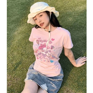 Áo Baby Tee Nữ DaaLaa Store In Hình My Melody A51082