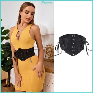 Rainl Woman Co Giãn Corset Có Dây Có Thể Điều Chỉnh Nâng Lên Underbust Corset Tiếp Liệu