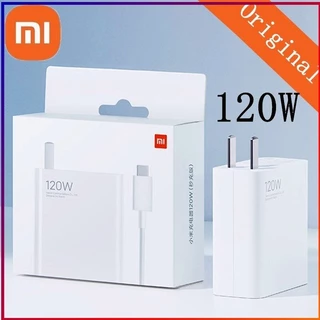 Bộ Sạc Xiaomi Turbo 120W Chính Hãng Sạc Nhanh Gan Với Cáp Usb Type C 6A Cho MI 12 Pro Mix 4 11T Pro Redmi K50 Pro12