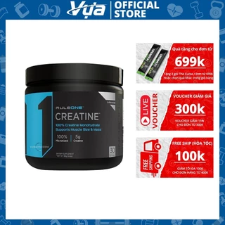 Bột Rule 1 - R1 Creatine (30 lần dùng) - Tăng Cơ, Nâng Cao Hiệu Suất Tập Luyện, Chính Hãng