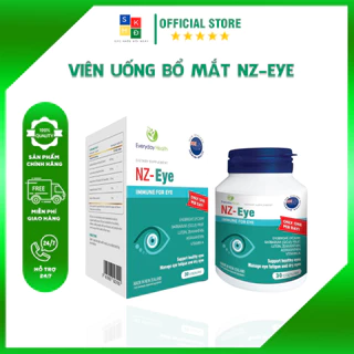 Viên Bổ Mắt NZ-EYE Tăng Cường Thị Lực, Giảm Thiểu Khô Mắt, Mỏi Mắt Hộp 30 Viên