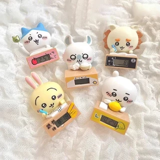 Chiikawa Uzawa Chiikawa Ikawa Không Đồng Hồ Gashapon KITAK Chitan Gấu Trắng Bunny Thời Gian