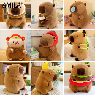 Amila capybara capybara đồ chơi sang trọng Búp bê Búp bê sinh viên quà tặng sinh nhật