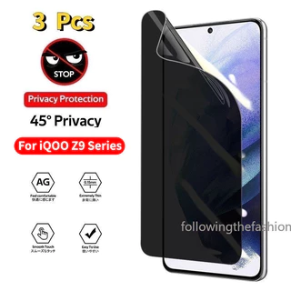 Phim Hydrogel Trước Chống Gián Điệp Cho iQOO Z9 Turbo 5G Z9x 2024 Bảo Vệ Màn Hình Phim Thủy Lực Mềm HD Clear View Full Cover Lớp Phủ Nano Bảo Vệ