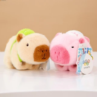 Humberto Vòng tay tát búp bê sang trọng, Dòng vòng tay tát có thể xoay được Capybara, Đồ chơi nhồi bông Capybara Mô phỏng mềm Búp bê dễ thương Capybara Dây đeo cổ tay sang trọng BirthdayGift