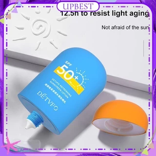 ♕ Detvfo Spf50+ Pa+++ Kem Chống Nắng Facial Body Uv Protection Lotion Làm Trắng Da Dưỡng Ẩm Làm Mới Kem Chống Nắng Ngoài Trời Sinh Viên Chăm Sóc Da Mặt Nữ 50g UPBEST