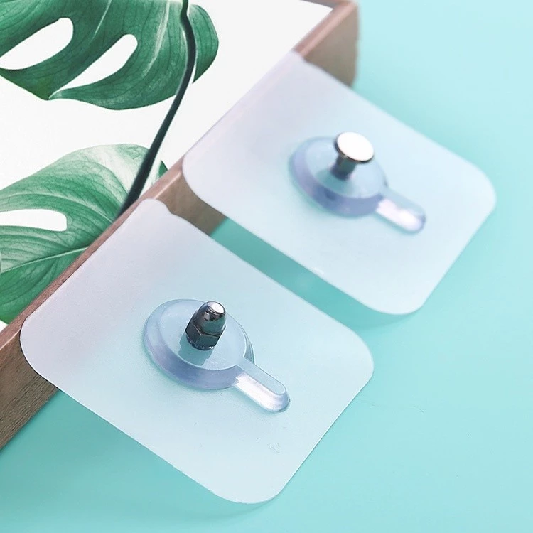 Set 10 Móc Dán Dính Tường Chuyên Dụng Treo Tranh, Đồng Hồ, Khung Ảnh, Chìa Khóa Chịu Lực 5 - 10 Kg