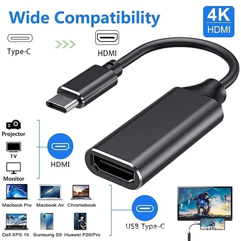 type-c TO hdmi,Cáp chuyển đổi USB type C sang Vga / Dp / Hdmi/ Mini Dp/ Hdmi