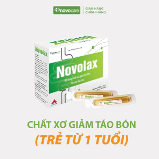 Ống Chất Xơ Novolax Novo Care Giảm Táo Bón Cho Bé Từ 1 Tuổi