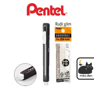 Bút gôm tẩy PENTEL và Ruột Gôm thay thế - Họa Cụ Hakuart