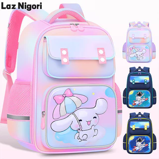 Laz Nigori Tiểu Học Bé Trai Và Bé Gái Mẫu Giáo Hoàng Tử Công Chúa Dễ Thương schoolbag Chất Liệu polyester Có Nước Chống hunchback Túi Sau