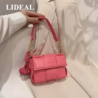 LIDEAL túi xách nữ túi đeo chéo 2024NEW Thời trang ULZZANG Giá rẻ Cute GDJ2450MCY 20Z240515