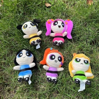 Mới Kpop Thần Tượng NWJNS The Powerpuff Girls Sang Trọng Búp Bê Móc Khóa Hanni Haerin Hyein Đồ Chơi Nhồi Bông