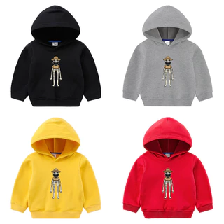 Dingyuan Zookeeper từ Zoonomaly Design 2 Áo Hoodie trẻ em Đơn giản hoạt hình giản dị Áo khoác bé trai và bé gái hàng đầu