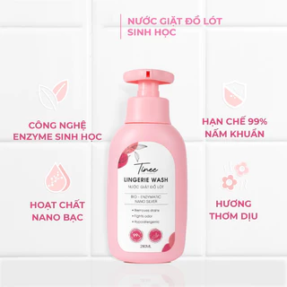 Nước Giặt Đồ Lót Sinh Học Tinee Nano Bạc Kháng Khuẩn An Toàn Cho Da, Nước Giặt Quần Chip, Nước Giặt Quần Lót Thơm Lâu