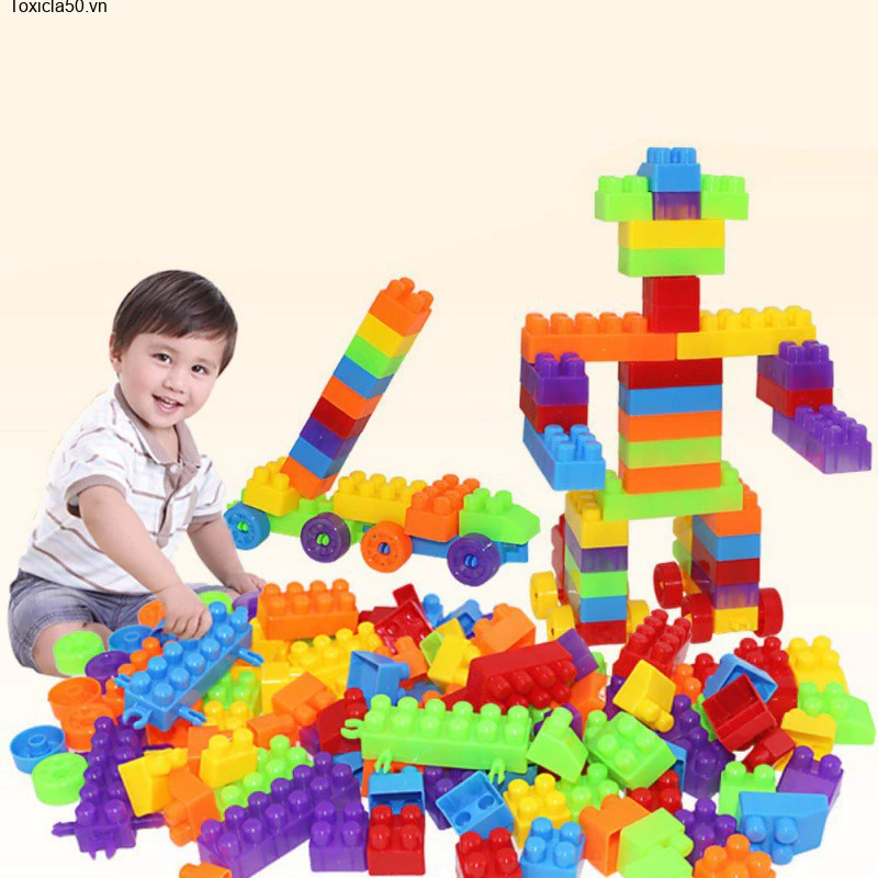 Độc hại50✨ Bộ đồ chơi gấp trẻ em bằng nhựa 100 / 260 / 416