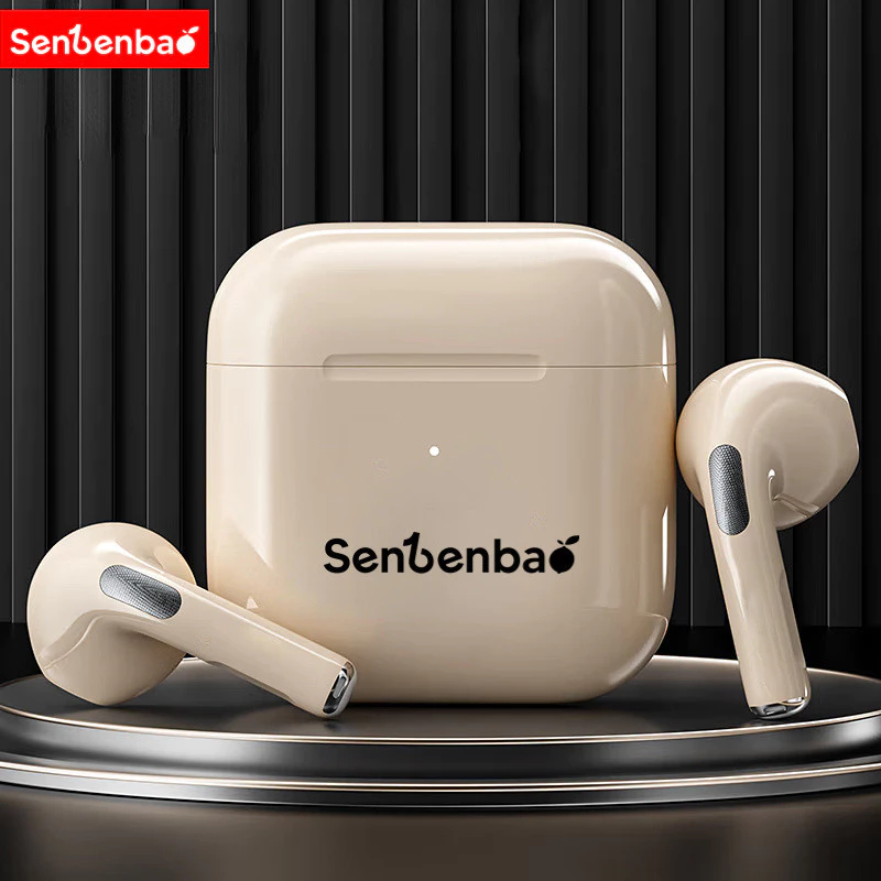 Senbenbao Tai Nghe Bluetooth 5.3 Không Dây TWS Pro4 Kèm Hộp Sạc Điện Thoại