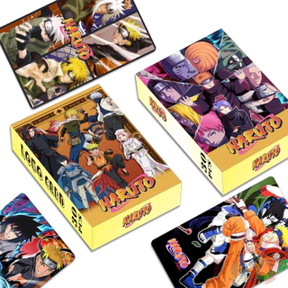 30 Cái / hộp ✪ Anime: NARUTO Series 03 Thẻ Lomo hai mặt ✪ Bộ sưu tập quạt bưu thiếp Mini 5,6cm * 8,8cm Photocards