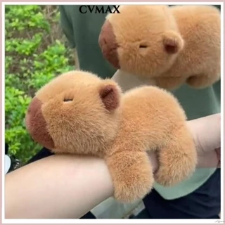 Cvmax Capybara Đồ chơi sang trọng, Vòng đeo tay động vật Vòng tay vỗ tay Động vật Vòng tay tát, Hoạt hình Huggers Đồ chơi tát