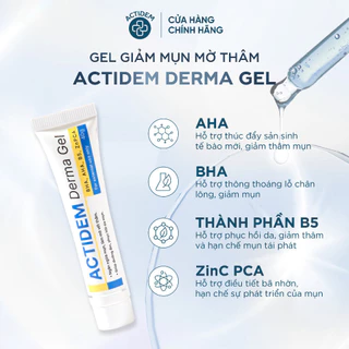 Gel giảm mụn Actidem Derma Gel 18gr