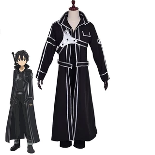 Anime Kirigaya Kazuto Sword Art Online Kirito Trang phục cosplay dành cho người lớn