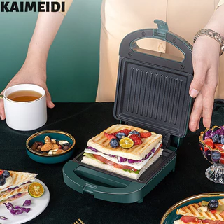 Máy làm bánh Sandwich KAIMEIDI, máy ăn sáng, máy làm thức ăn nhẹ gia đình, máy nướng bánh mì nướng đa chức năng