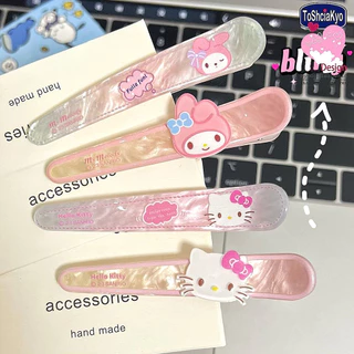 [Bộ 2 Chiếc] Kẹp Tóc Sanrio Sáng Instagram Cho Trẻ Em Dễ Thương Mèo Kitty Nổ Bên Mỏ Vịt Kẹp Cho Phụ Kiện Tóc