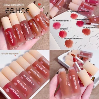 EELHOE Hangenee Liquid Lipstick Soft Matte Lâu trôi Beauty Make Up Lip Tint