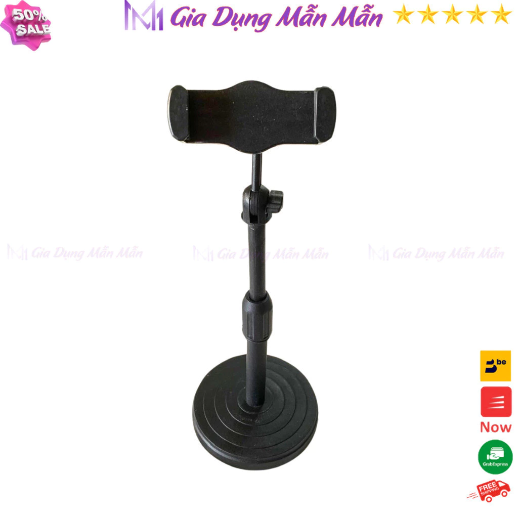 SKU35 - Giá đỡ điện thoại để bàn, quay Tiktok, Livestream, xem video xoay 360 độ - Gia Dụng Mẫn Mẫn