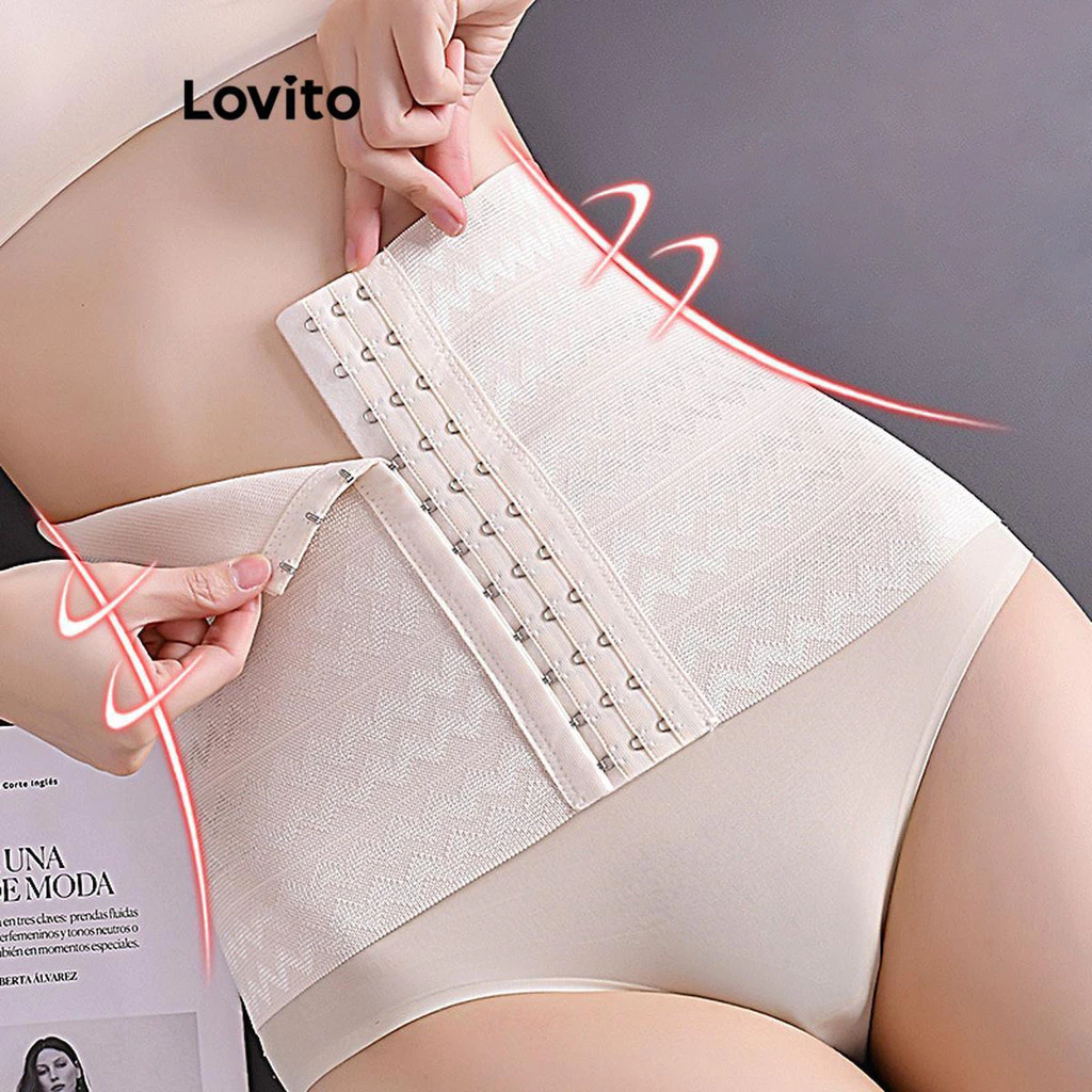 Lovito Áo nịt ngực cơ bản trơn thông thường dành cho nữ LNE54072