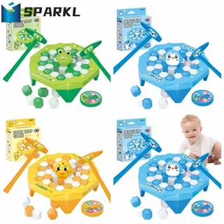 Đồ chơi trò chơi phá băng SPARKL, Ếch nhựa, Đồ chơi phát triển trí tuệ thú vị cho trẻ em Vịt Chim cánh cụt Giải nén