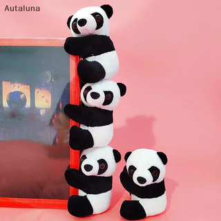 Autaluna Kawaii Panda Sang Trọng Búp Bê Đồ Chơi Động Vật Mềm Gấu Trúc Kẹp Ôm Rèm Kẹp Búp Bê Đồ Chơi Mới