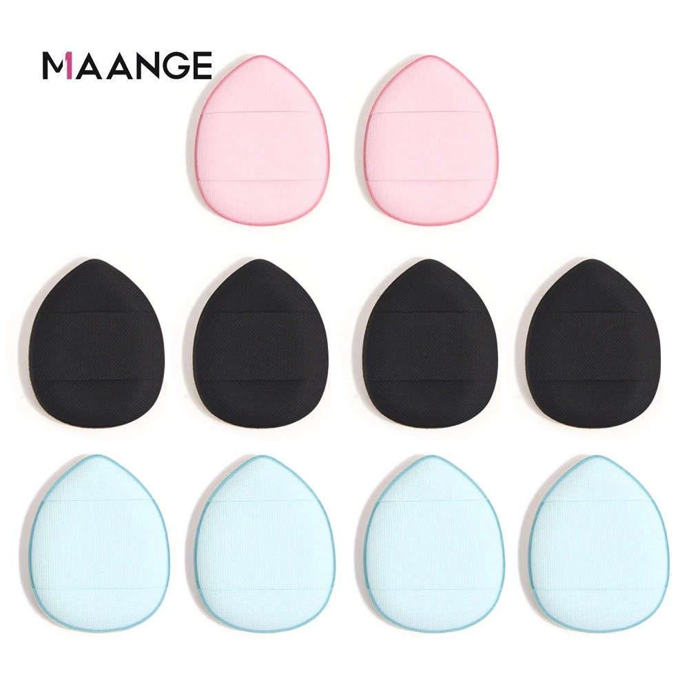 MAANGE 10 miếng mút trang điểm hình ngón tay cỡ nhỏ an toàn tiện dụng 51104