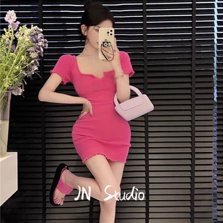 JN Studio váy Đầm váy nữ body đầm Trendy Xu hướng Thời trang thời trang WLQ2440SI5 16Z240418