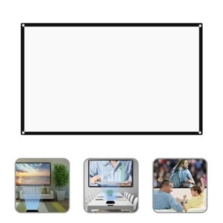 60inch 16:9 HD Projection Screen Home Film Movie Projector Screen High Contrast