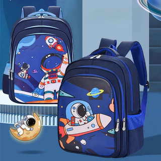 Phi Hành Gia Schoolbag Học Sinh Tiểu Học Schoolbag Bé Trai Một Hai Ba Lớp Thứ Sáu Chống Thấm Nước Dung Tích Lớn Giảm Gánh Nặng Mẫu Giáo Schoolba