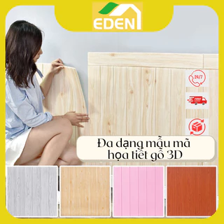 EDEN - Xốp dán tường 3d giả gạch dày 3mm, khổ lớn 70cm X 70cm có keo sẳn, chống nước, chịu nhiệt tốt, chống ẩm-Freeship