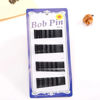 Set 36 Cây Kẹp Tăm Đen BOB PIN Cao Cấp #A21