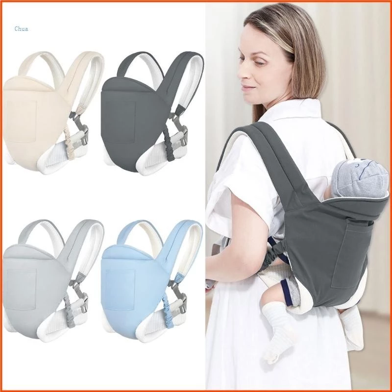 Chua Baby Carrier cho trẻ sơ sinh Trẻ mới biết đi Mềm mại tiện dụng cho bé Túi đựng ba lô thoáng khí 7-55lbs