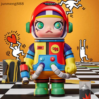 Junmeng888 SPACE Molly MEGA BỘ SƯU TẬP Series Hộp Hình Đồ Chơi Mini Dễ Thương Molly Limited Figuri Đẹp