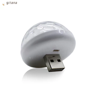 Giá thanh lý!! Đèn bóng LED RGB điều khiển bằng giọng nói USB Mini cho ô tô Điện thoại Apple Android