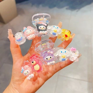 Phim Hoạt Hình Sanrio Dễ Thương Kẹp Tóc Phiên Bản Hàn Quốc Thời Trang Kuromi Lớn Chó Toàn Thân Cá Mập Lớn Kẹp Phụ Kiện Tóc