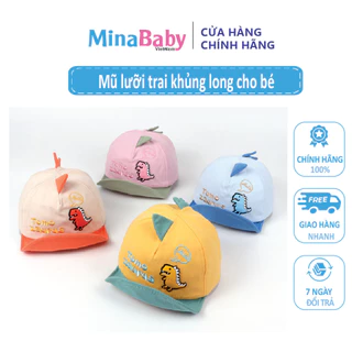 Mũ lưỡi trai khủng long cho bé TOMO, BEAR, SUPER BEAR Mina Kho Sỉ Mẹ Và Bé