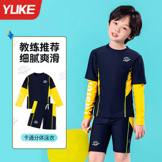 Yuke Chính Hãng Đồ Bơi Trẻ Em Bé Trai Chia Tay Dài 6XL Plus Kích Thước Vừa Lớn Đồ Bơi Trẻ Em Chống Nắng Chuyên Nghiệp