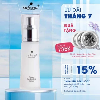 Serum phục hồi, chống lão hoá da Sakura Super Restorative Serum 30ml