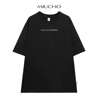 HOT Áo thun Nam tay ngắn Miucho ATD88 form rộng đẹp chất vải cotton mềm mại local brand in basic